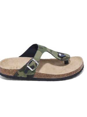 Mules Homme - Mule Plate Camouflage Jina - 2#