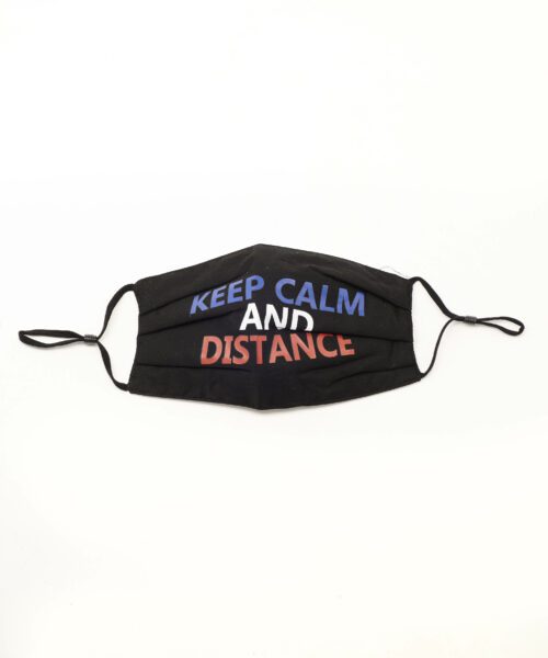 Accessoires Femme - Divers Noir Jina - Masque Keep Calm