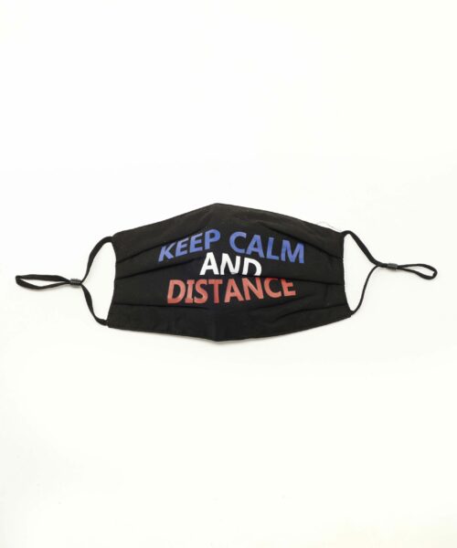 Accessoires Femme - Divers Noir Jina - Masque Keep Calm