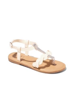 Sandales Fille - Sandale Ouverte Blanc Jina - Ydxls23-S3 Jf