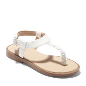 Sandales Fille - Sandale Ouverte Blanc Jina - Drm2 P04