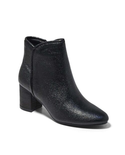 Boots Femme - Boots Noir Metalise Jina - Nb044