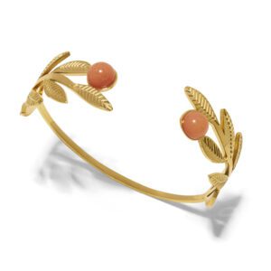 Bijoux Femme - Bracelet Or Orange Jina - Bra932026-E
