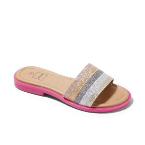 Mules Fille - Mule Plate Or Jina - Ydx5899-M2 Jf
