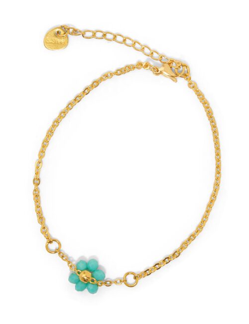 Bijoux Femme - Bracelet Or Vert Jina - Bra93575